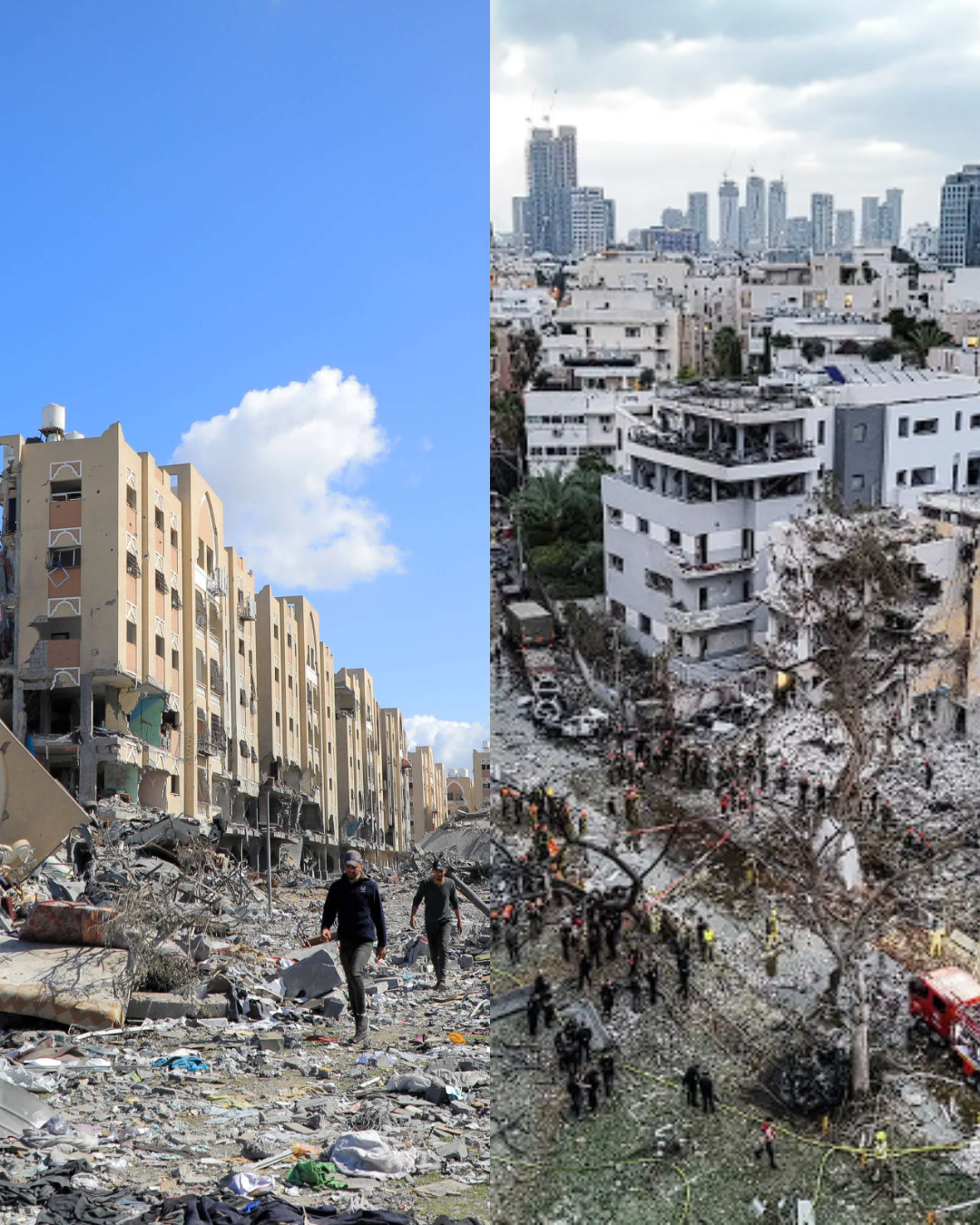 Israel é atingido pela mesma violência que praticou em Gaza