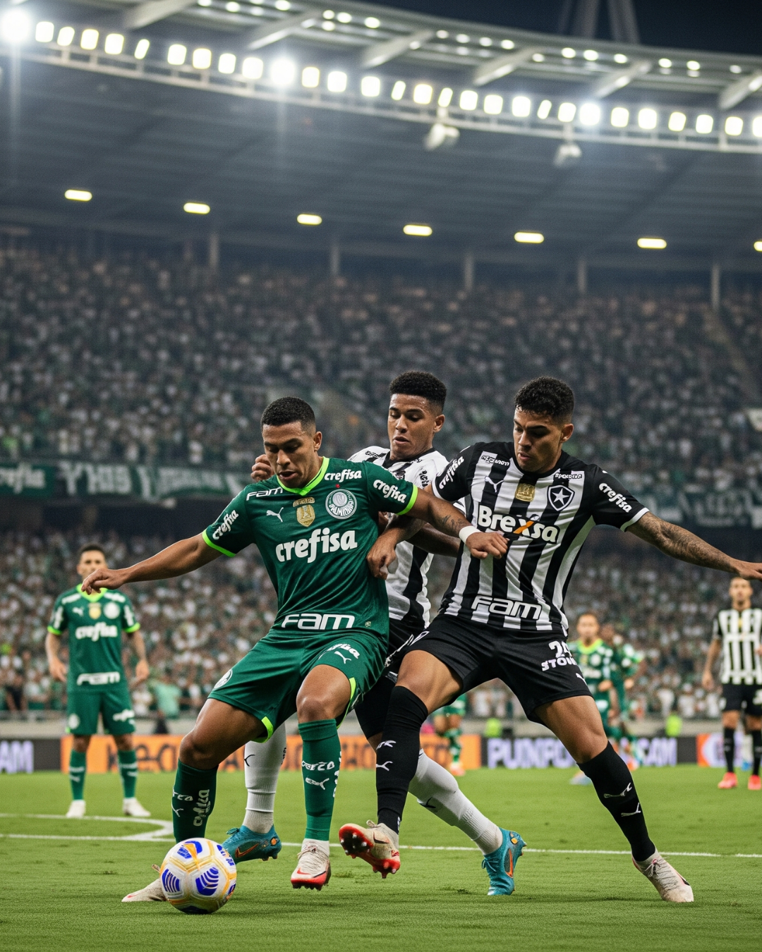 Palmeiras x Botafogo no Mundial de Clubes 2025